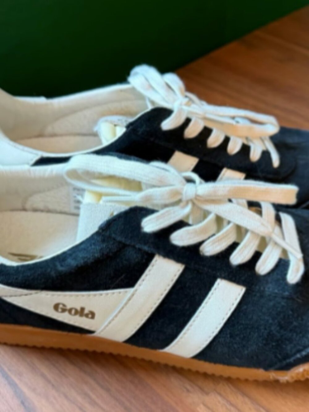 Gola Elan Sneakers Black Suede - Size 7
